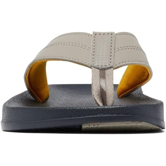 Columbia Hood River Flip Flops Sandals Mens 11 Tan NEW main image 7